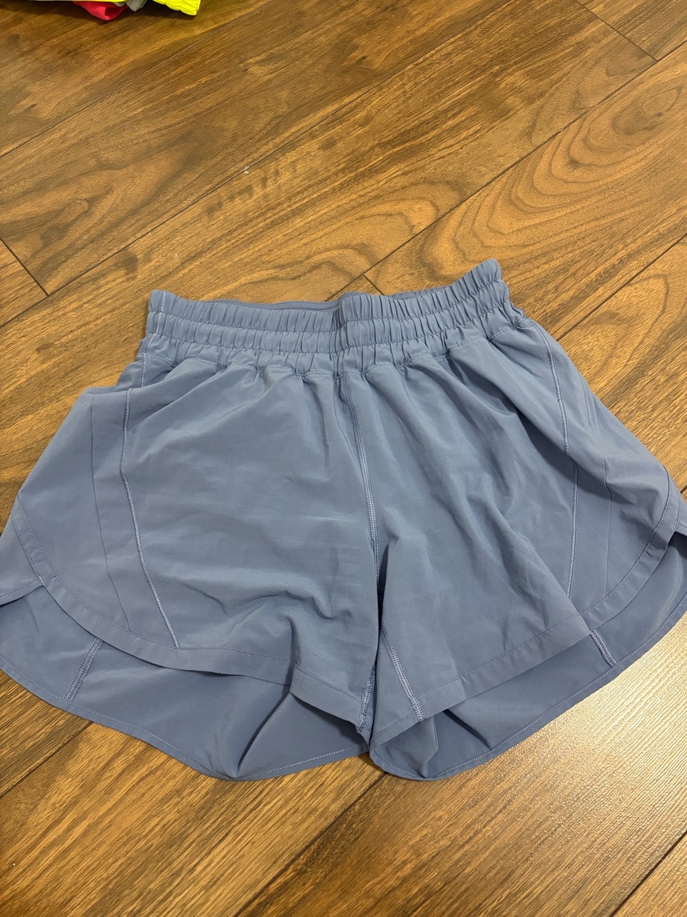 Women’s Elastic-Waist Athletic Shorts - Slate Blue